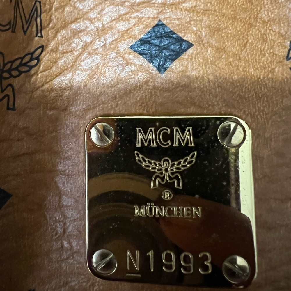 MCM Leather Visetos Shoulder Hobo Bag - Picture 16 of 16